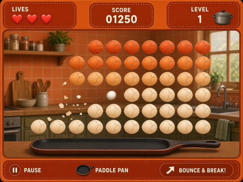 Breakout Kitchen gameplay preview