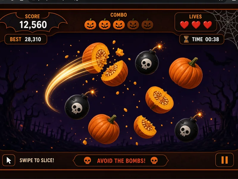 Pumpkin Chop gameplay preview