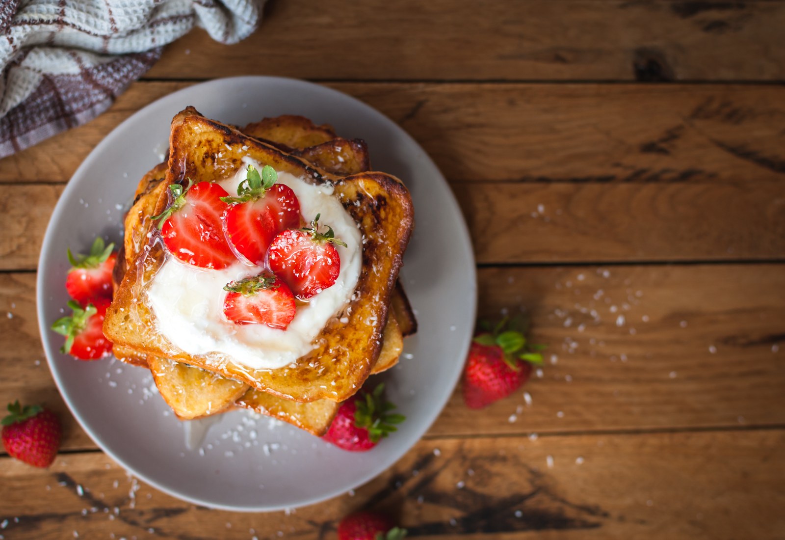 Cardamom Rose French Toast