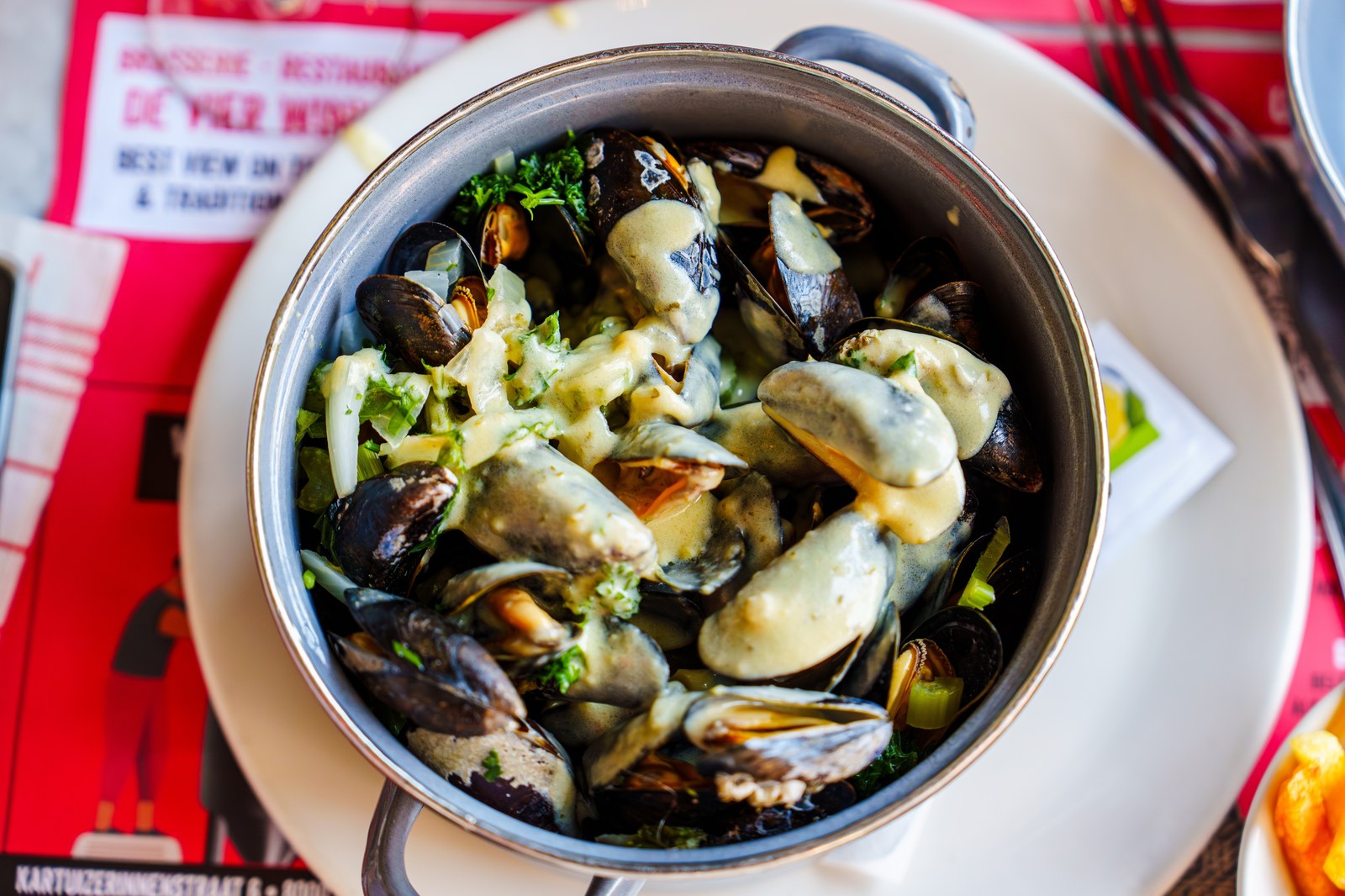 Moules à la Crème