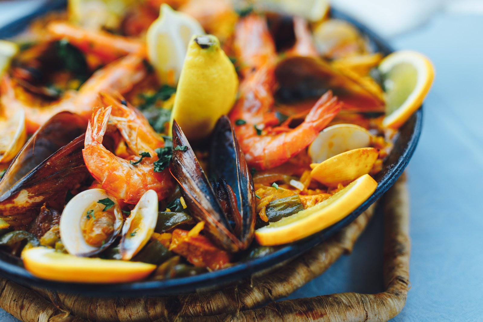 Seafood Paella