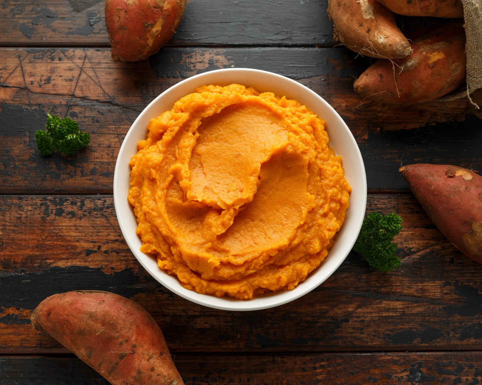 Brown Butter Sweet Potato Mash