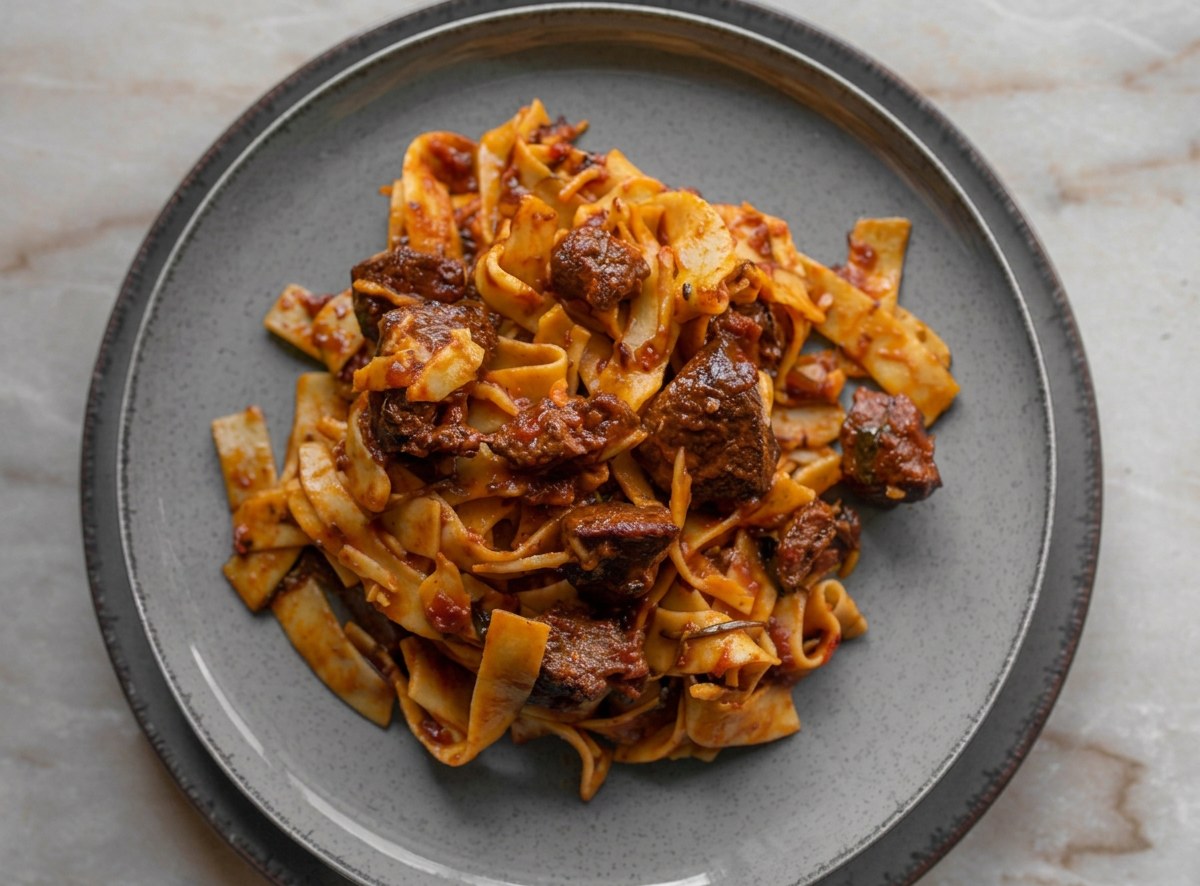 Red-Wine Short Rib Ragù with Pappardelle