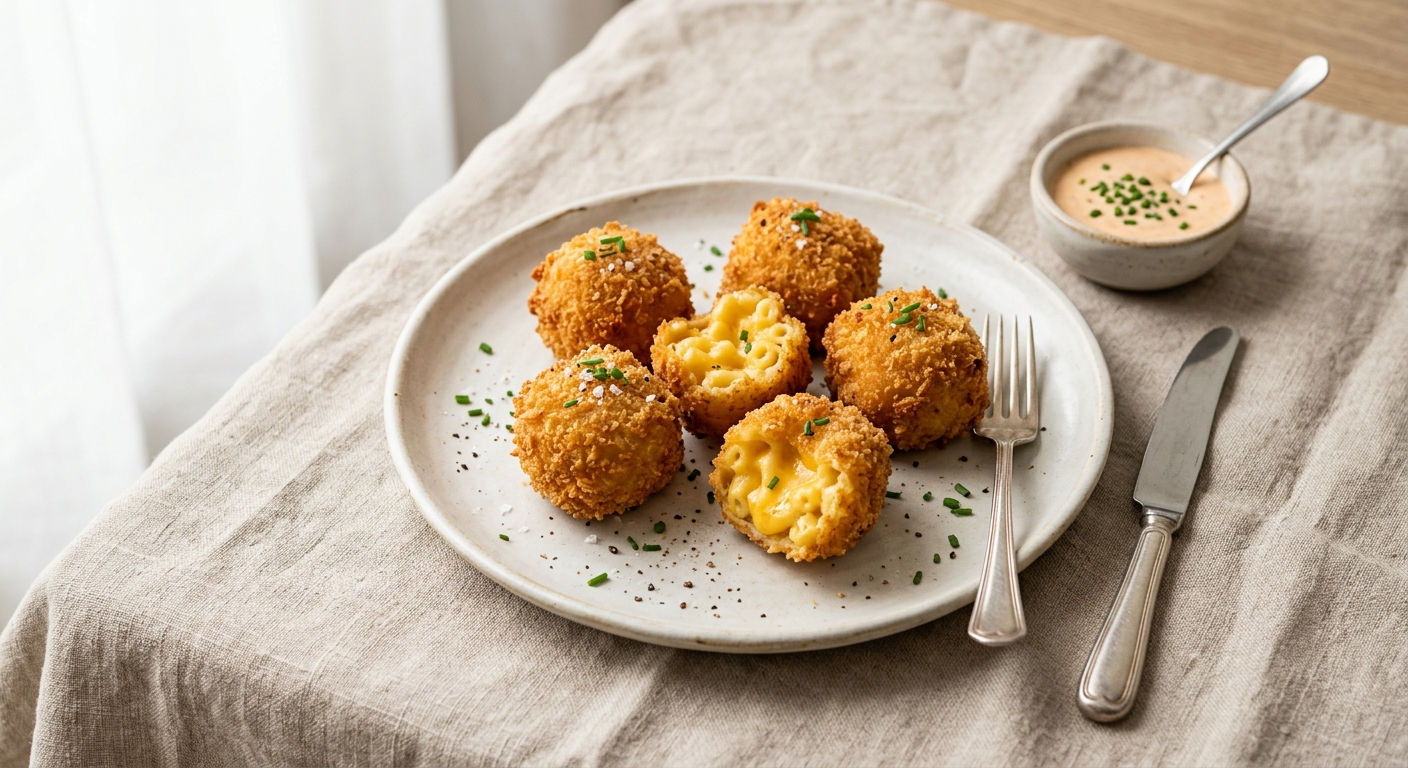 Fried Macaroni and Cheese Balls