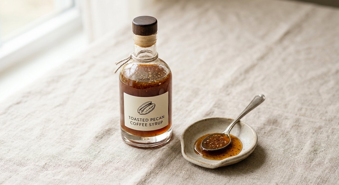 Toasted Pecan Coffee Syrup