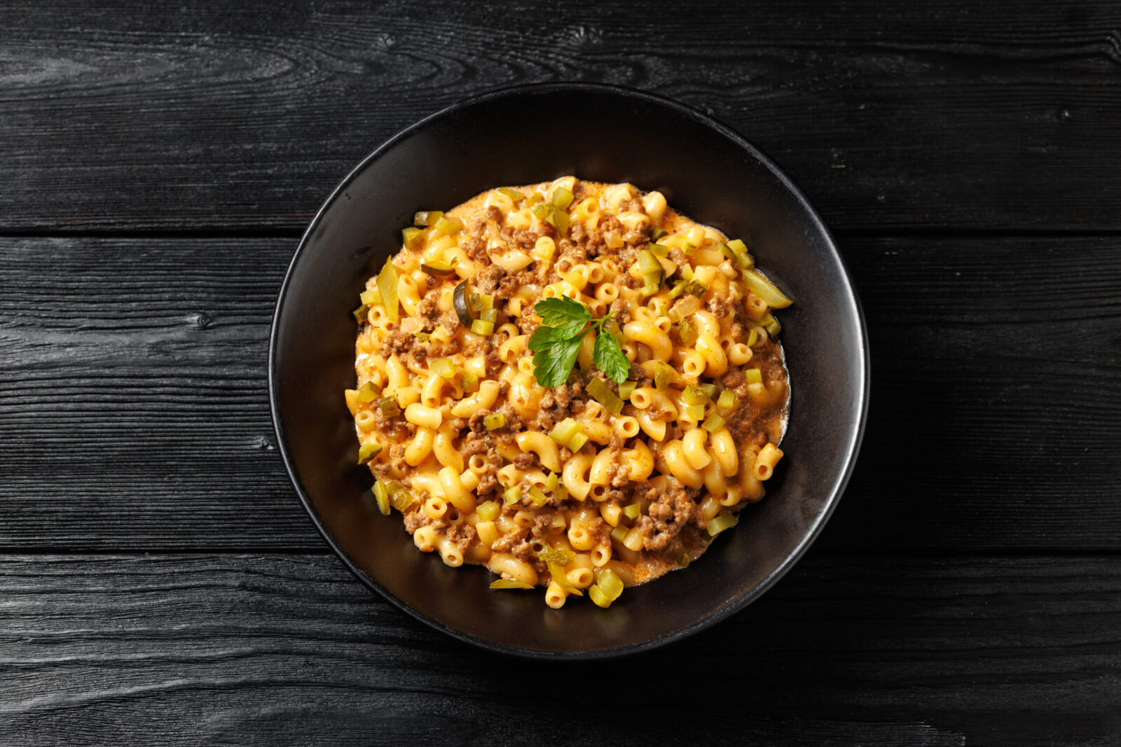 Cheeseburger Pasta Skillet
