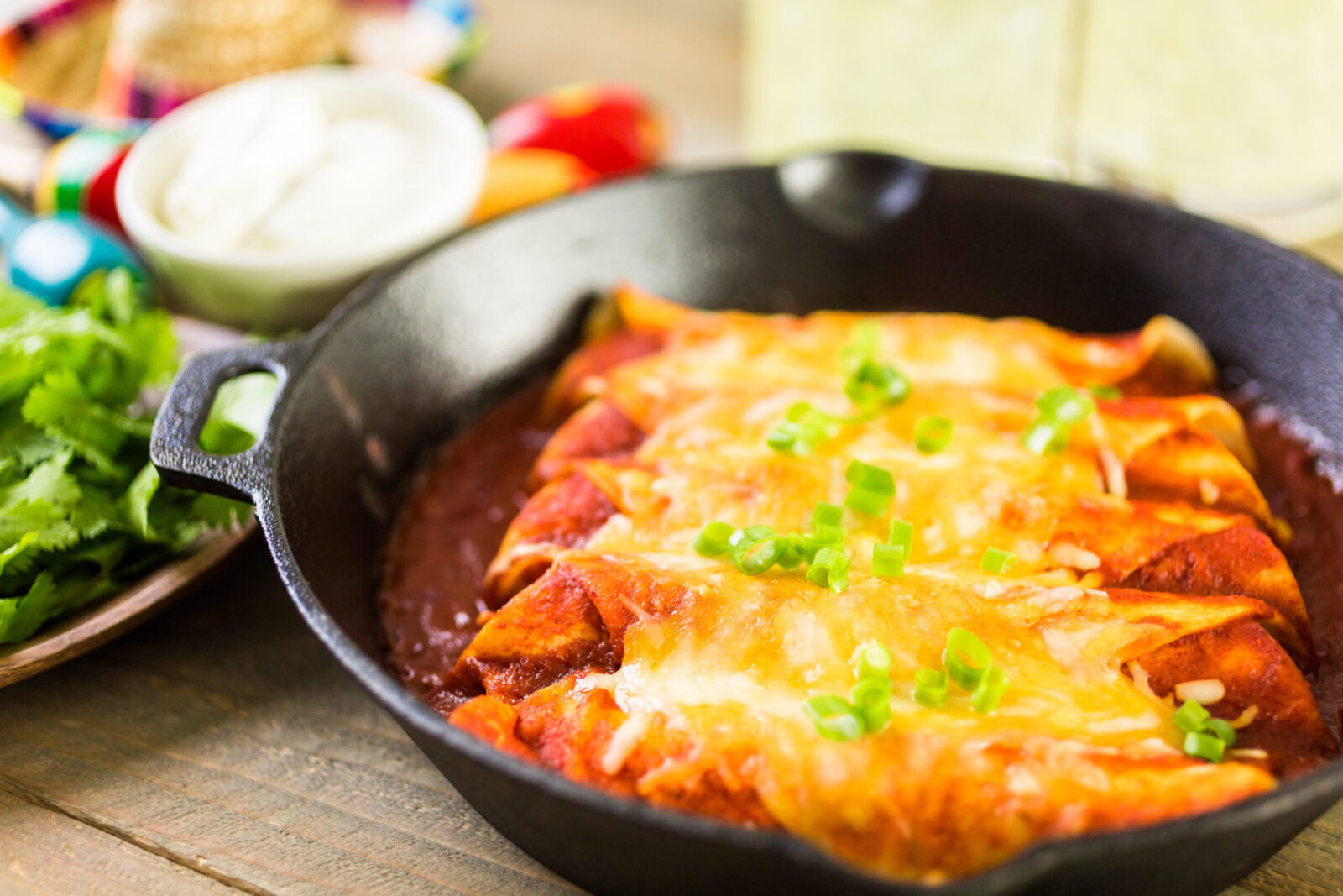 Chicken Enchilada Skillet