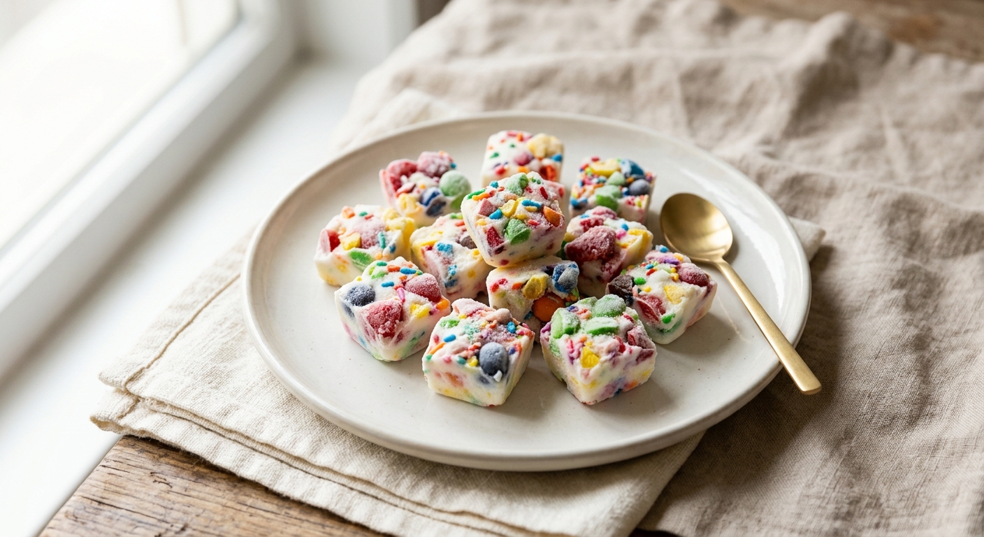 Frozen Candy Yogurt Bites