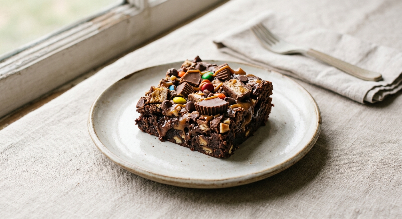 Loaded Candy Brownies