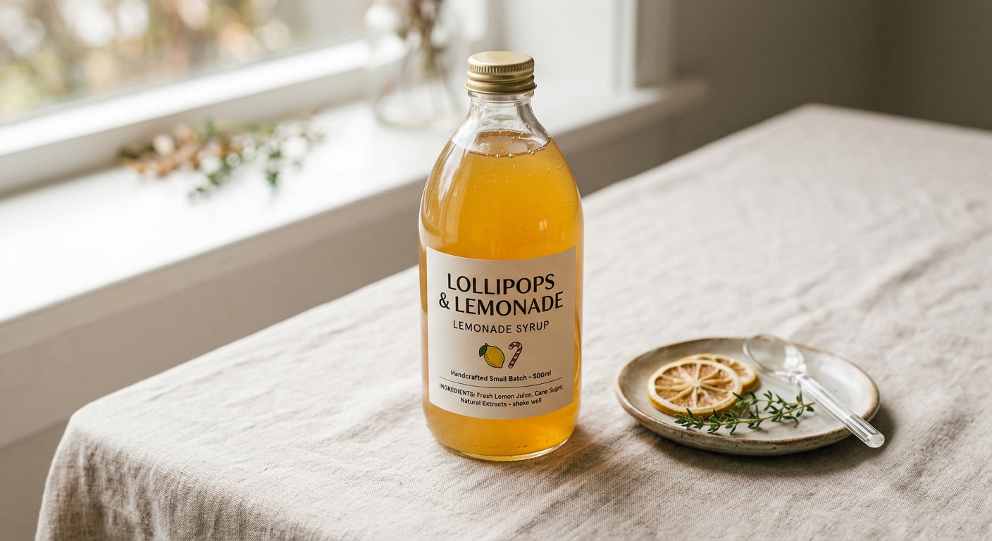 Lollipop Lemonade Syrup