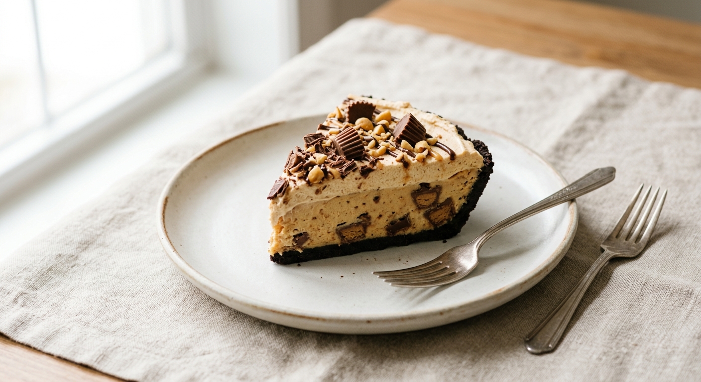 Peanut Butter Candy Pie