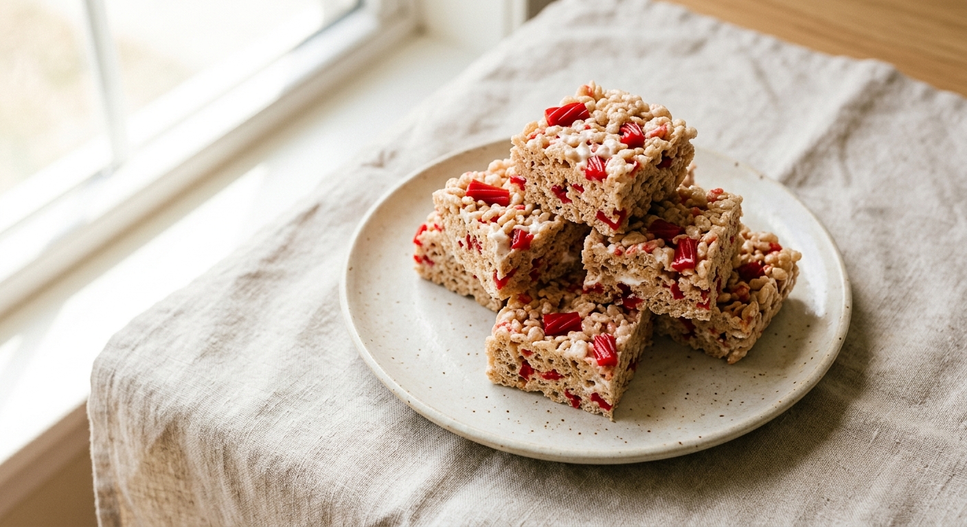 Red Licorice Cereal Treats